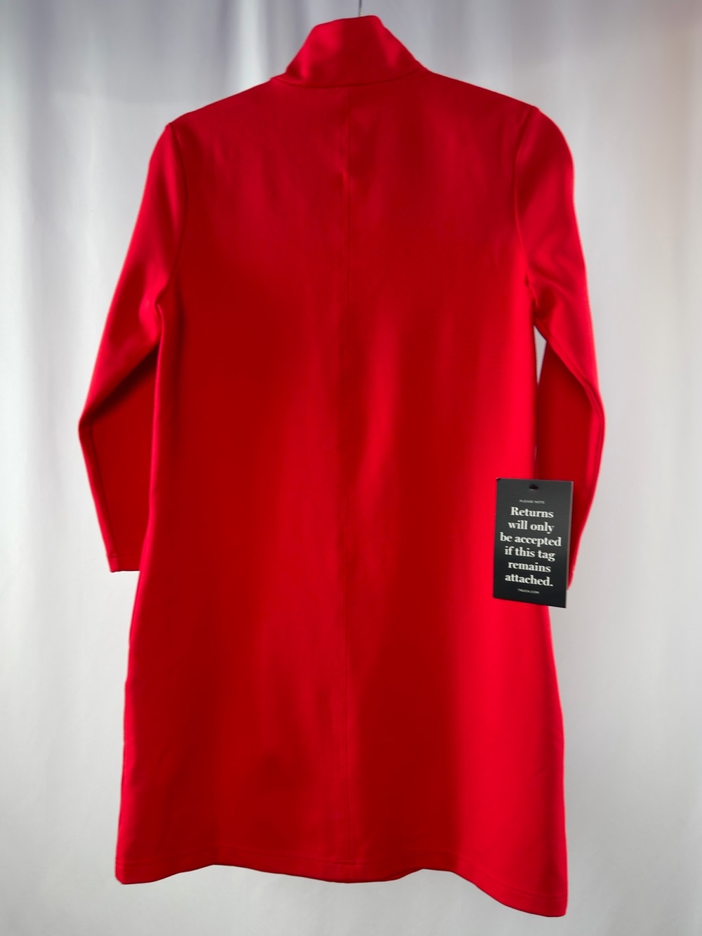 NWT Tuckernuck 3/4 Sleeve Ponte Clifton Dress in Red Size XS - Picture 7 of 12